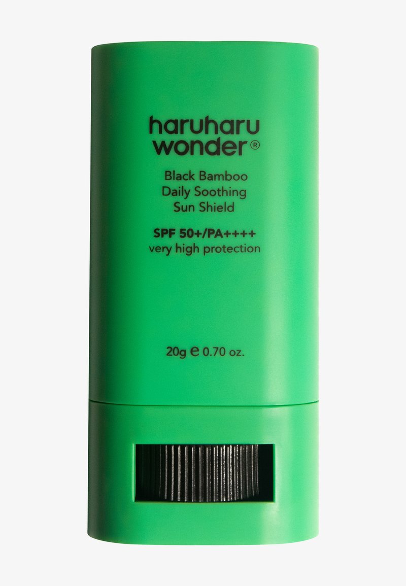 Haruharu Wonder - BLACK BAMBOO DAILY SOOTHING SUN SHIELD - Solskydd, Förstora