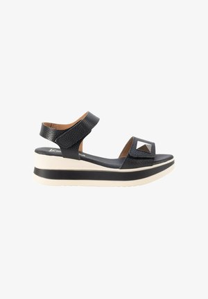 KESLEM, SANDALIAS KESLEM, MUJER - Sandalias con plataforma - black