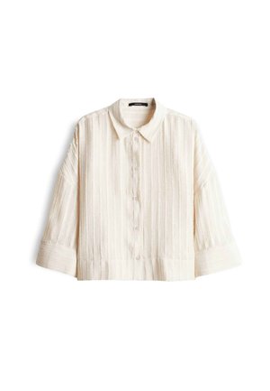 someday., OVERSIZED STRIPE - Overhemdblouse - natural glaze