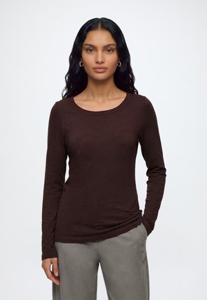 Marc O'Polo DENIM, Блуза с дълги ръкави - espresso brown