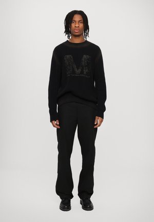 CREW NECK UNISEX - Jumper - black