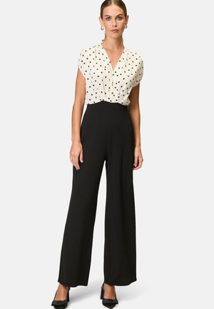 2 IN 1 OPTIK - Jumpsuit - creamblack