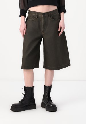 AllSaints RIKU - Shorts di jeans - golden black