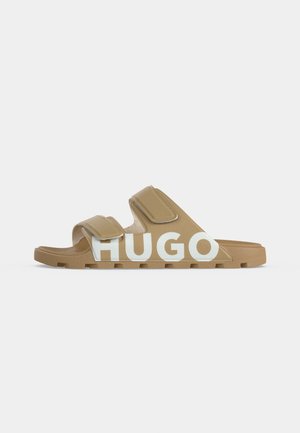 HUGO, EVANDER - Чехли за басейн - medium beige
