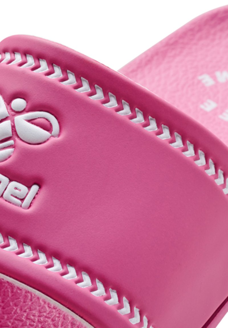 Kinder Riemchensandalen | Hummel Pantolette flach pink - PT61148 Kinder Riemchensandalen | Hummel Pantolette flach pink - PT61148