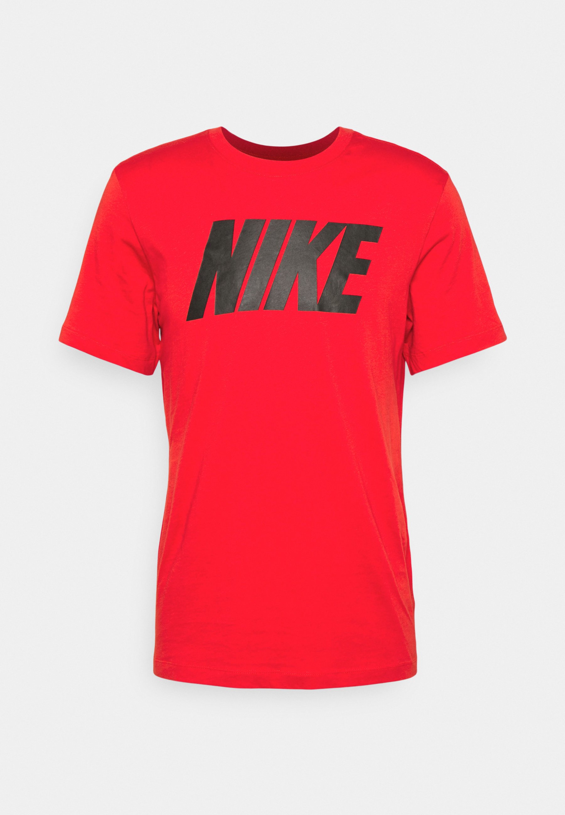 red and black nike shirt