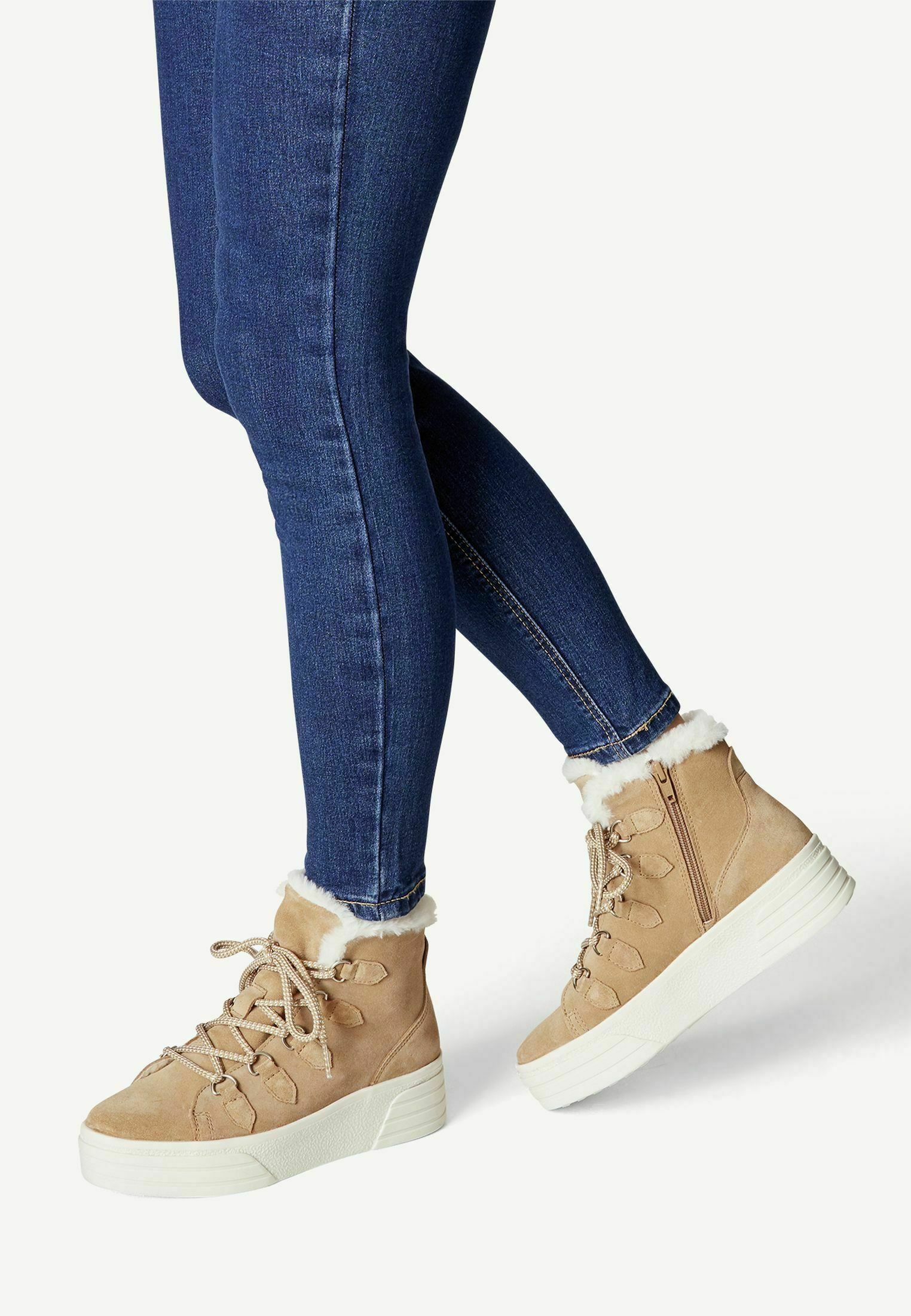 tamaris bottes camel