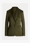 SATIN CHARMEUSE BLAZER - Žakete - botanic green