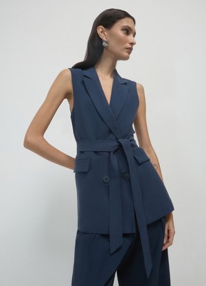 Veste sans manches - blu notte