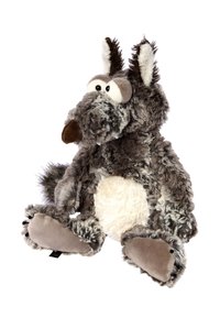 sigikid GRIMMS GANGSTER BEASTSTOWN - Cuddly toy - grau weiß