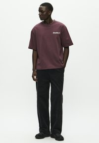 DOUBLE A BY W.W. LIAM  AANEUE - T-Shirt print - decadent chocolate