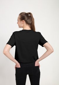 Henry Tiger SKATE MUMMY - T-shirt med print - black