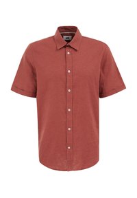 THE LINEN - Košile - rust brown