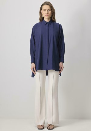 Overhemdblouse - lacivert