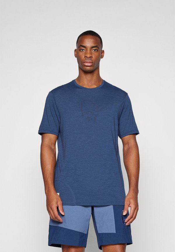 FEMUND EQUALISER - Print T-shirt - indigo night2