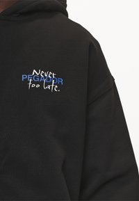 Pegador CARDINAL OVERSIZED - Tröja med dragkedja - washed black