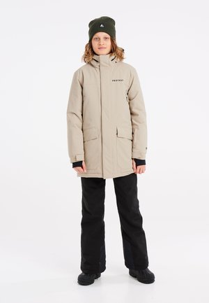 PRTSOKA JR - Snowboardová bunda - bamboobeige