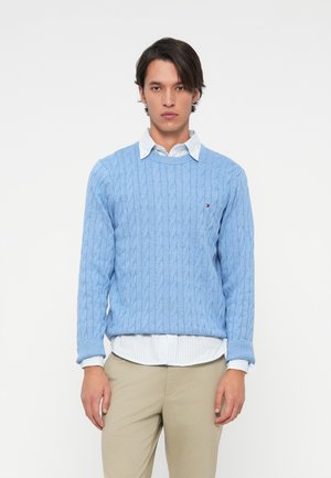 CLASSIC CABLE CREW NECK - Strickpullover - well water