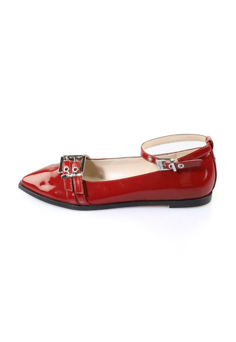 Buffalo Bailarinas con hebilla - red