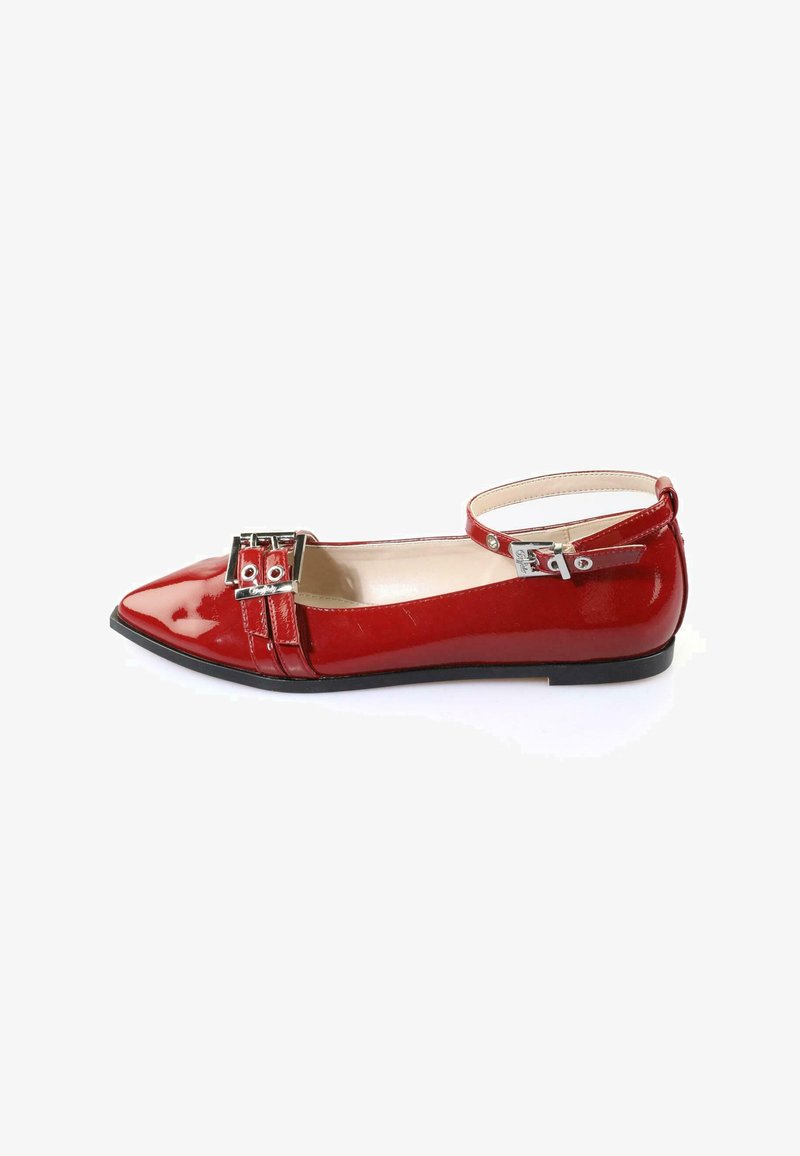Buffalo Bailarinas con hebilla - red
