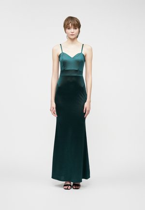 EMILIE HEART NECKLINE MAXI - Μάξι φόρεμα - emerald green