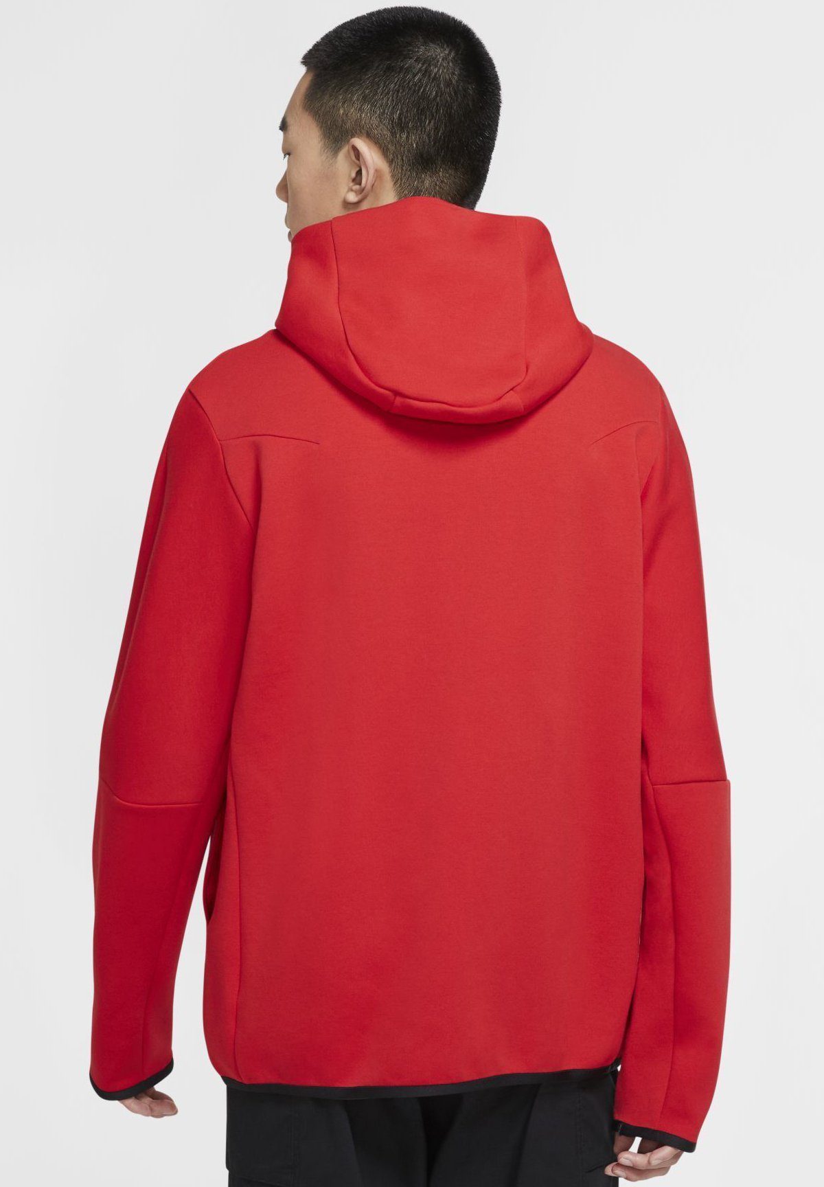 nike black and red sweatshirt