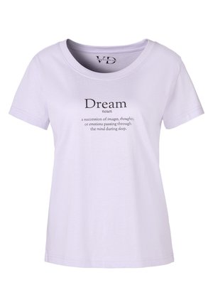 LASCANA, Print T-shirt - violett
