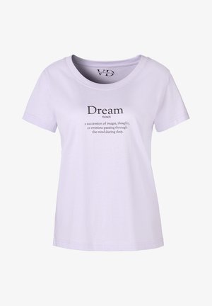 LASCANA, Print T-shirt - violett