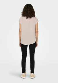 ONLY VIC S/S SOLID NOOS PTM - T-shirts basic - peach whip