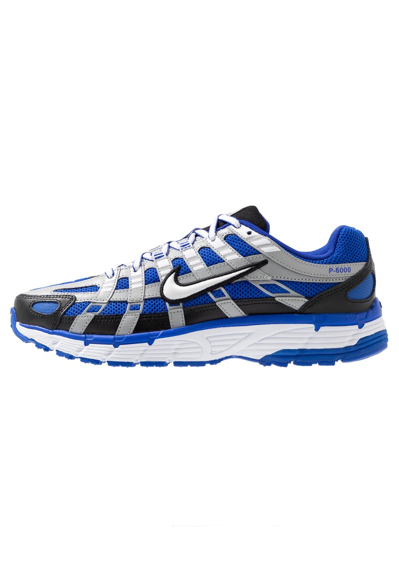 Nike Sportswear - P-6000 UNISEX - Sneaker low - racer blue/white/black/flat silver, Vergrößern