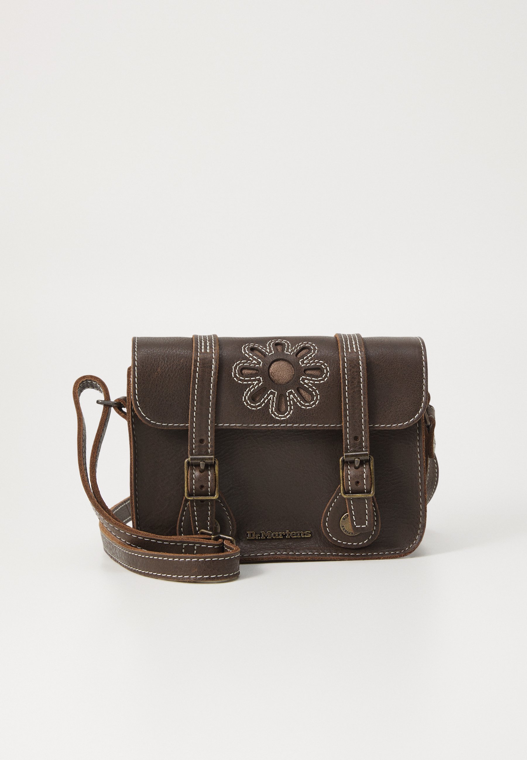 Dr. Martens SATCHEL UNISEX - Cross body bag - kelp brown