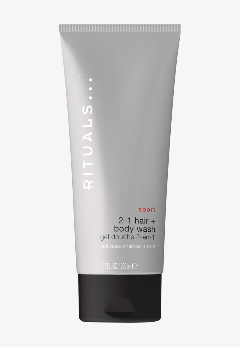 Rituals - 2-IN-1 SHAMPOO & BODY WASH - SPORT - REFRESHING - ACTIVATED CHARCOAL + MINT - Sjampo, Forstørre