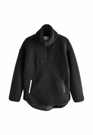 Next Fleecepullover - black