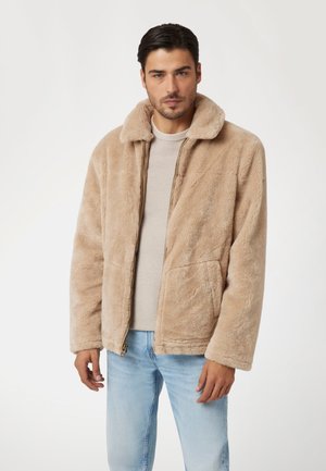 Winterjacke - beige