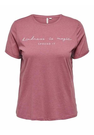 T-Shirt print - light pink