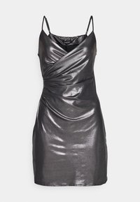 Even&Odd HIGH SHINE LONGLINE STRAPPY DRESS  - Cocktail dress / Party dress - black