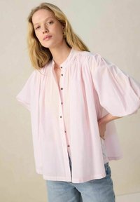Sissy-Boy MIT PUFFÄRMELN - Button-down blouse - hellrosa