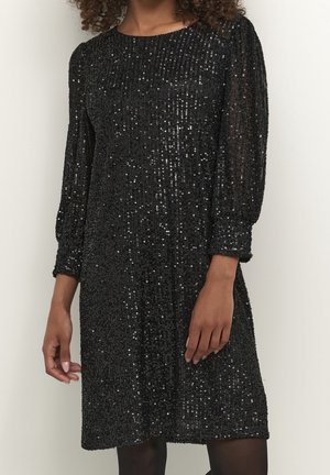 Cocktailklänning - mottled black