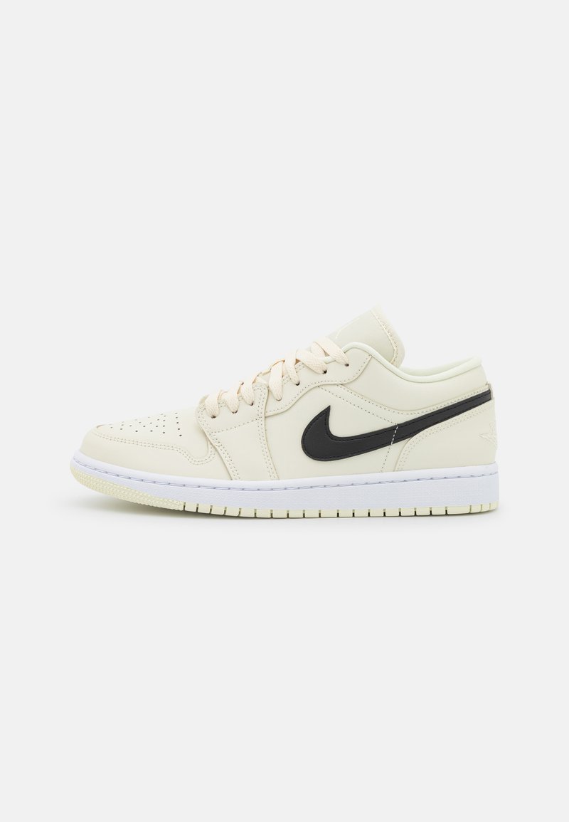 Jordan AIR JORDAN 1 LOW - Sapatilhas - coconut milk/black/white