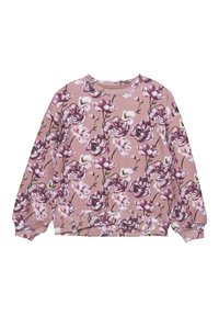 Minymo LS AOP - Sweater - ash rose
