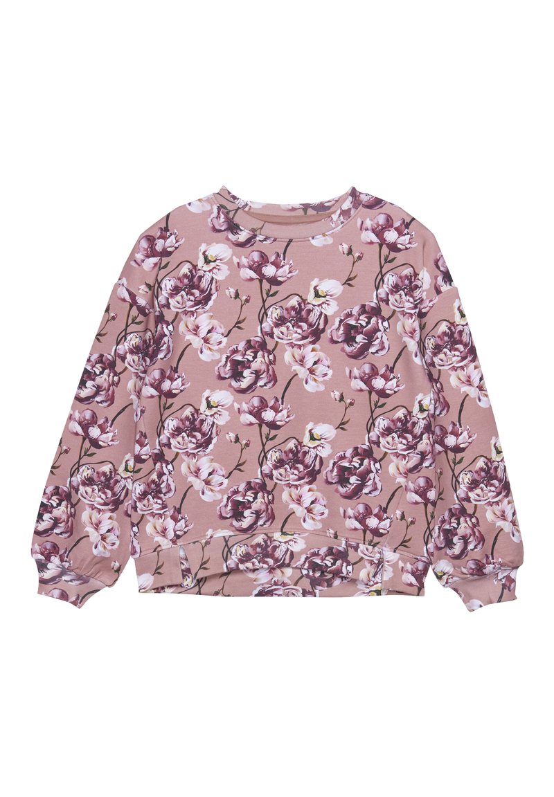 Minymo LS AOP - Sweater - ash rose