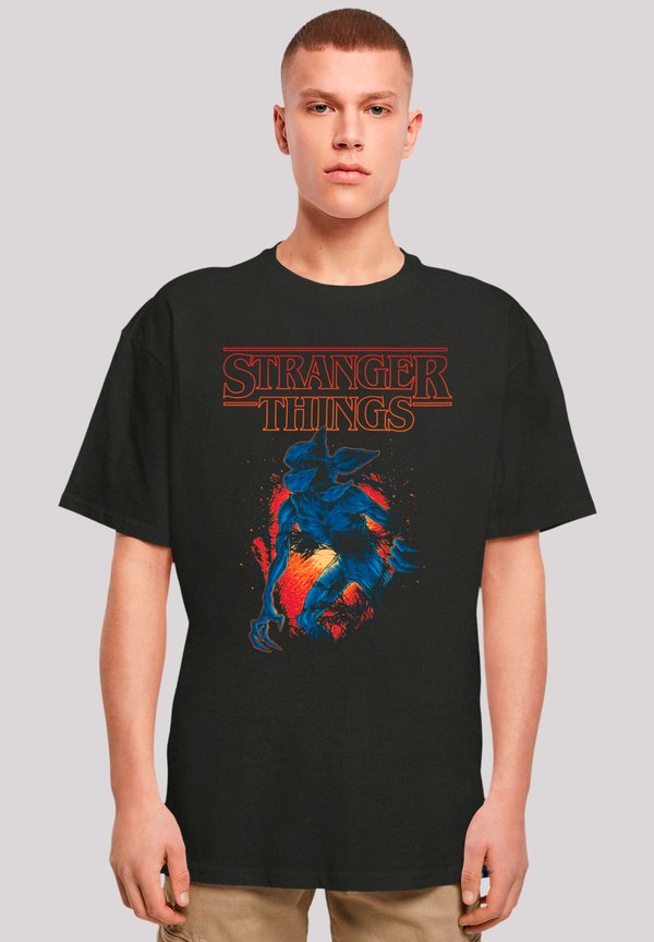 STRANGER THINGS DEMOCAVE NETFLIX TV SERIES - T-Shirt print - schwarz