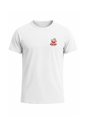 Print T-shirt - weiß