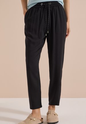 Cecil, MID-WAIST SLIM-LEG PANTS IN A LOOSE FIT - Jogginghose - black