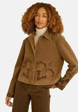 REGULAR FIT  - Let jakke / Sommerjakker - tan brown applique