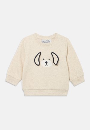 NBMTOBIAS - Sweatshirt - peyote melange