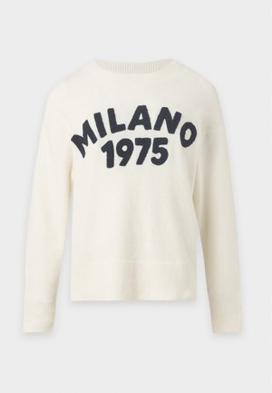 JDY, JDYCIAO O NECK PULLOVER - Trui - cloud dancer/sky captain