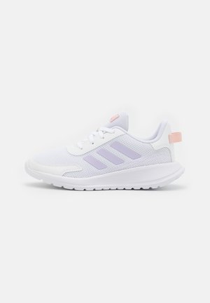 TENSAUR RUN UNISEX - Hardloopschoenen neutraal - footwear white/purple tint/vapour pink