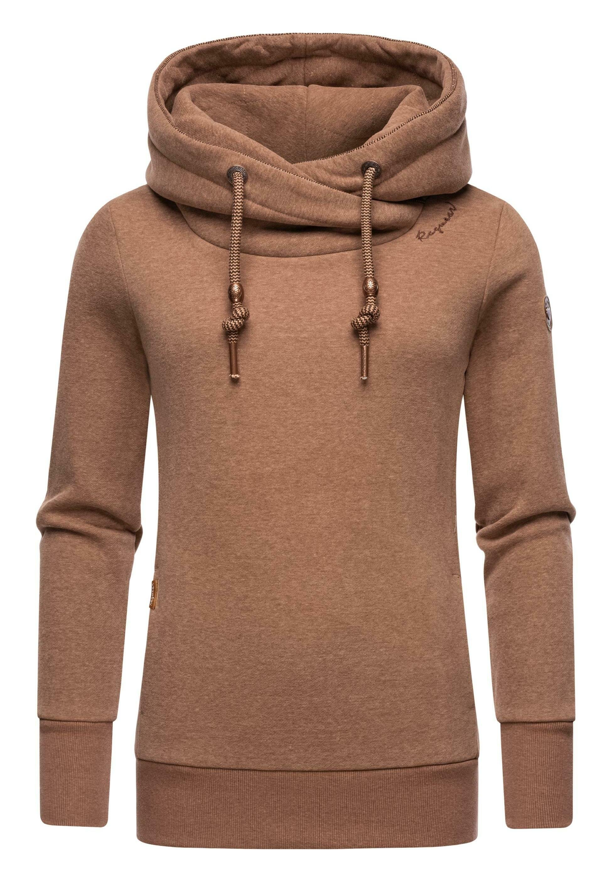 Ragwear GRIPY BOLD Hoodie cappuccino/mottled brown Zalando