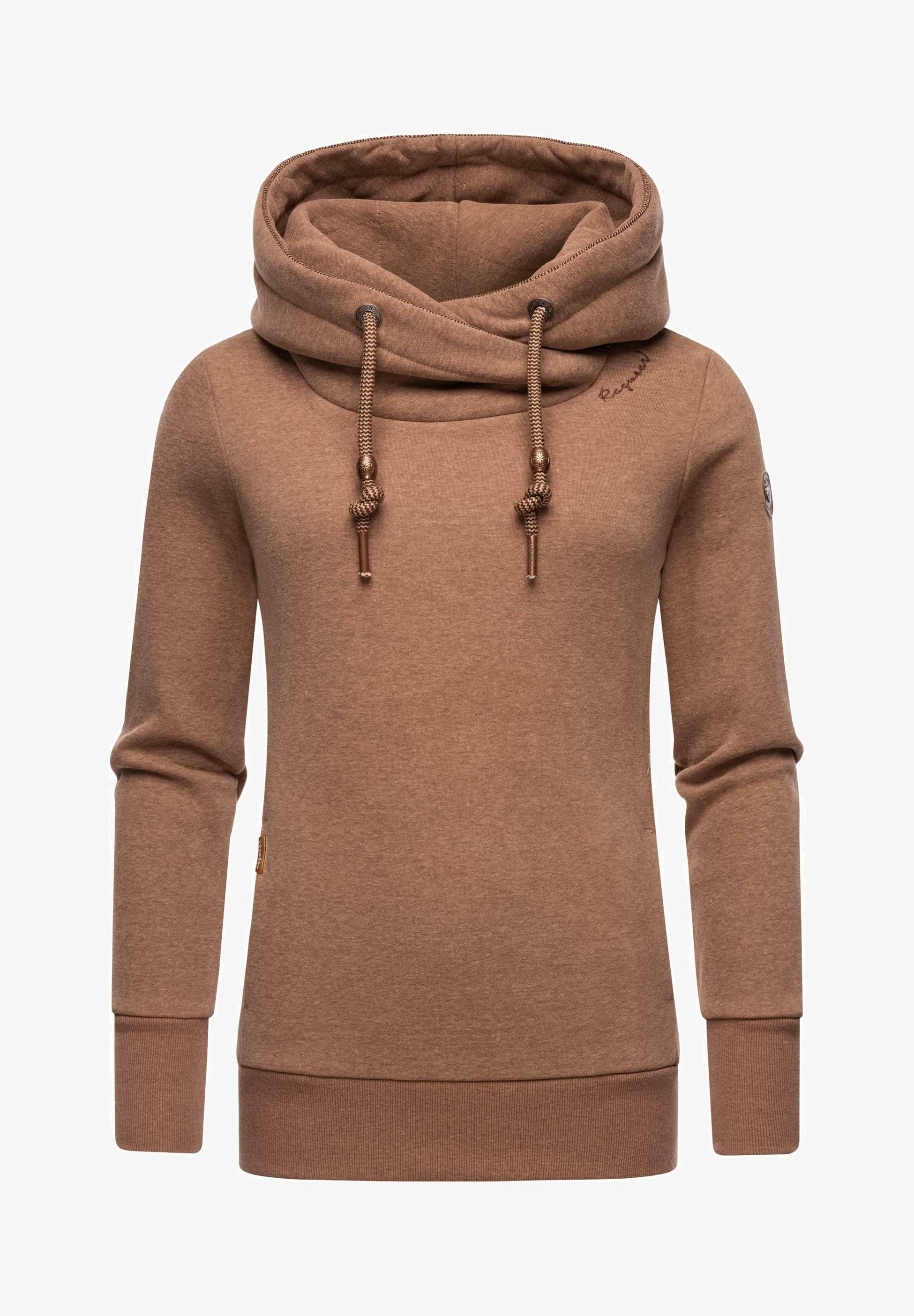 Ragwear GRIPY BOLD Hoodie cappuccino/mottled brown Zalando
